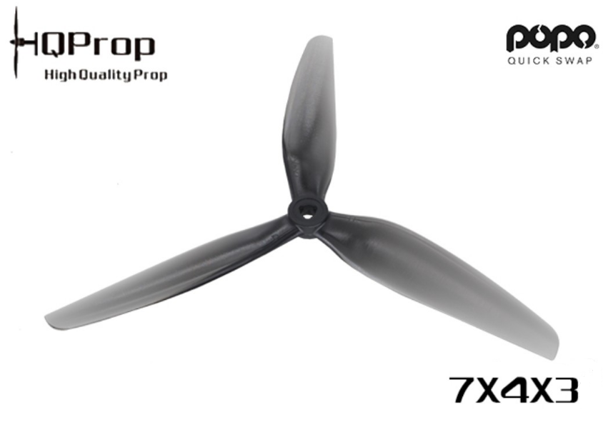 4Pair DALPROP Q2035C Pro 2035 2x3.5 2Inch 4-Blade Propeller for FPV Racing Drone 